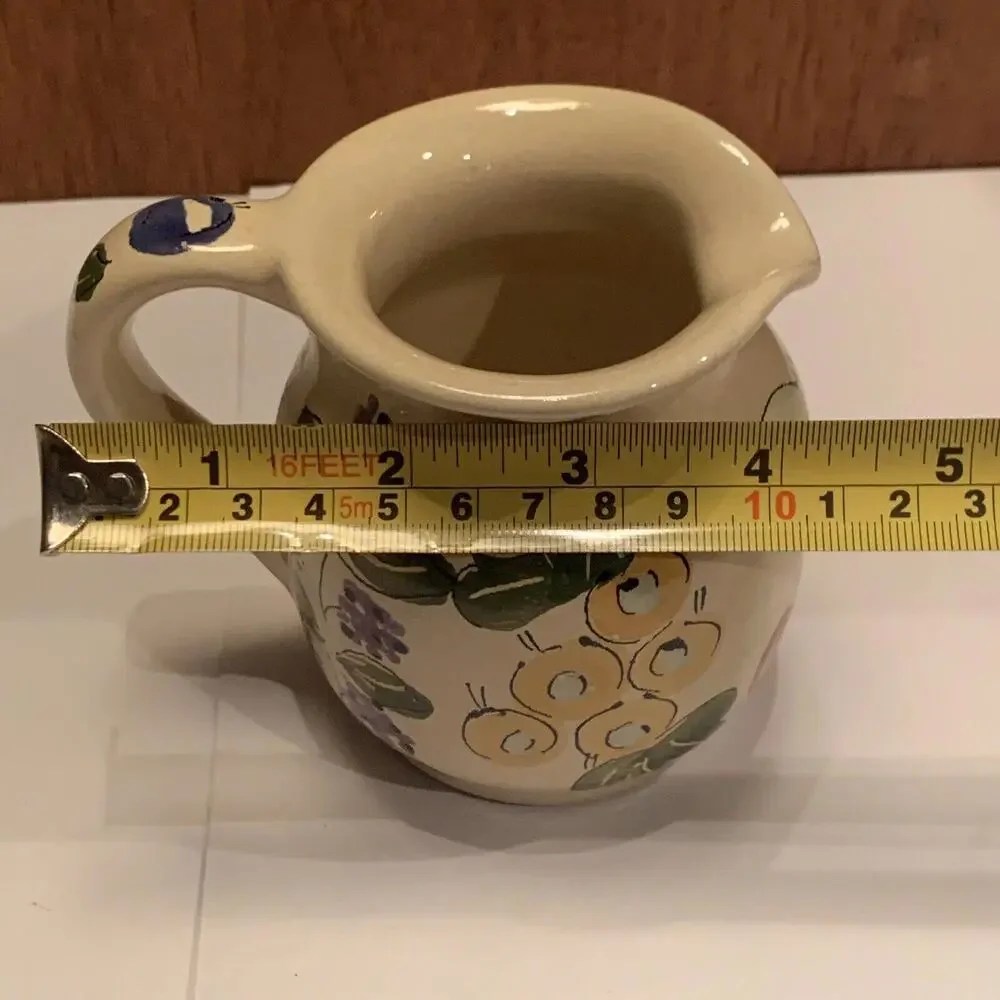 🌼Hand Painted Hand Crafted Hungary - Mesa International Ceramic Creamer